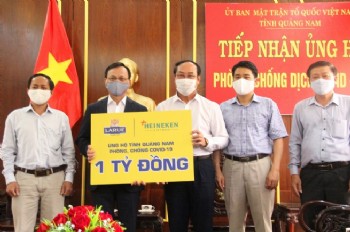 LARUE BIERE SPARKS OPTIMISM AND STANDS BY CENTRAL VIETNAM