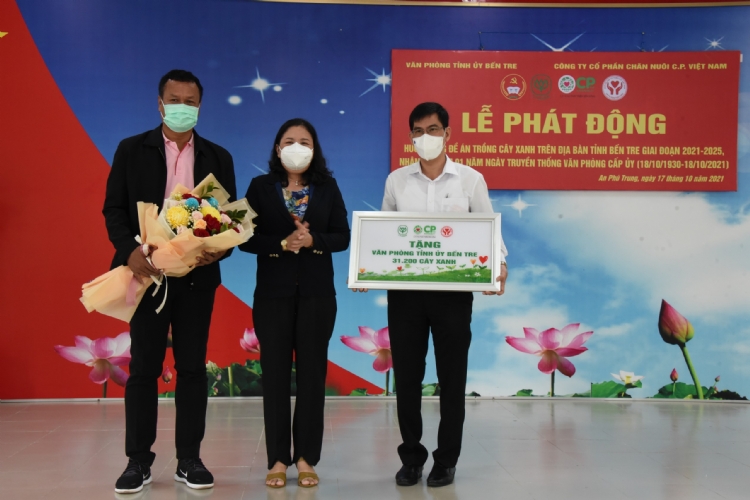 C.P.Vietnam: The Journey for Green Vietnam 2021-2025 - Bentre’s afforestation