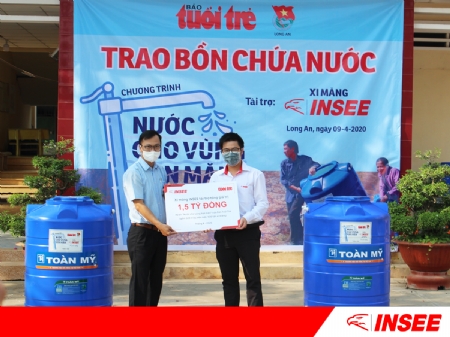 INSEE JOINS HANDS WITH THE PEOPLE OF MEKONG DELTA IN PREVENTING SALTY DROUGHT