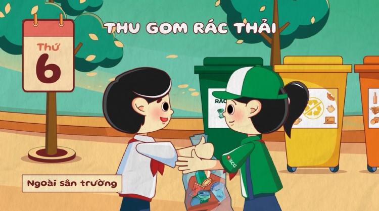 THE VIETNAMESE YOUNG GENERATION JOINS WASTE SEGREGATION CHALLENGES FROM SCG AND LONG SON PETROCHEMICALS TO SPREAD SUSTAINABLE VALUES AND RAISE PEOPLE'S AWARENESS IN ENVIRONMENTAL PROTECTION