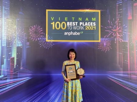 Mondelez Kinh Do excellently named as one of the Top 10 representatives with Happiness at Work 2021