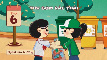 THE VIETNAMESE YOUNG GENERATION JOINS WASTE SEGREGATION CHALLENGES FROM SCG AND LONG SON PETROCHEMICALS TO SPREAD SUSTAINABLE VALUES AND RAISE PEOPLE'S AWARENESS IN ENVIRONMENTAL PROTECTION