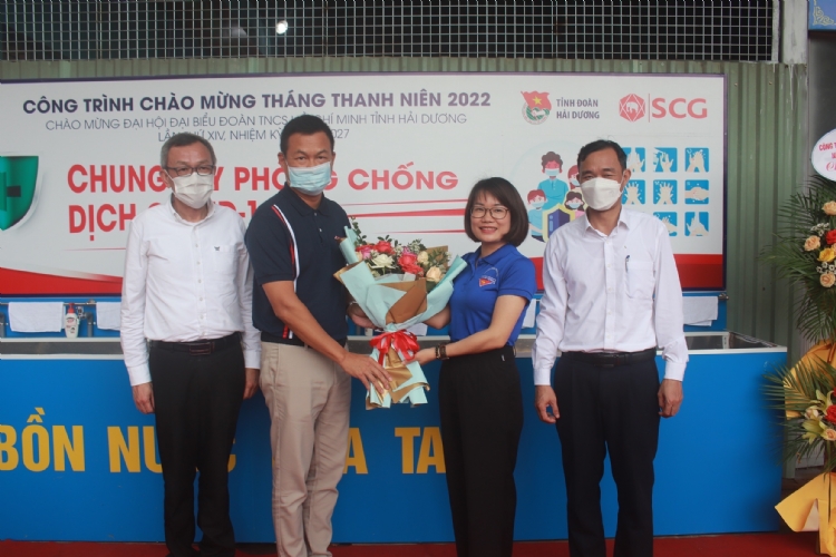 SCG HANDS OVER HAND WASH SINKS TO SCHOOLS IN HAI DUONG PROVINCE