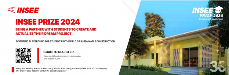 INSEE PRIZE 2024 -  BEING A PARTNER WITH STUDENTS IN  BUILDING SUSTAINABLE DREAM FOR THE COMMUNITY