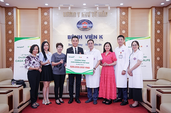 Herbalife Vietnam continues its partnership with Casa Herbalife partners to improve daily nutrition for 3,000 people during the 2025-2026 period