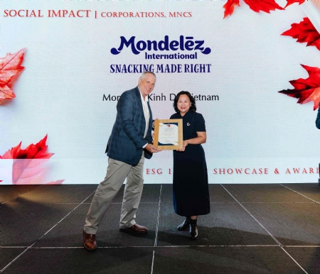 Mondelez Kinh Do Is Recognized in Two Categories at the AmCham ESG Impact Recognition 2025