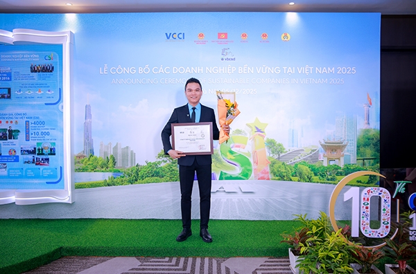 Herbalife Vietnam Recognized by the Vietnam Chamber of Commerce and Industry as One of Vietnam's Top 100 Sustainable Businesses for 2025