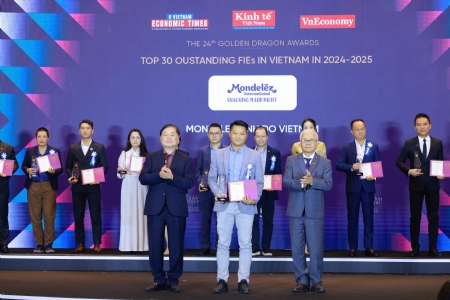Mondelez Kinh Do Continues To Be Recognized At The Golden Dragon Awards 2025