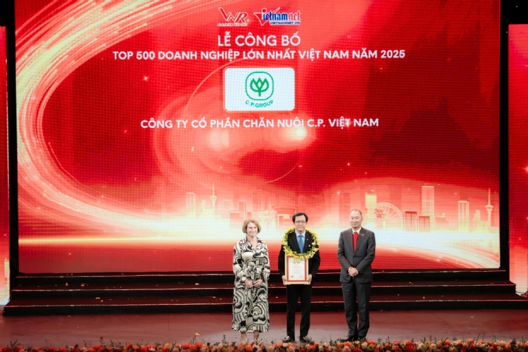 C.P. Vietnam Ranked Top 20 in VNR500: A Reflection of Governance Capacity and Sustainable Growth