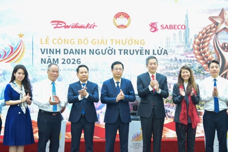 The Central Committee of the Vietnam Fatherland Front and SABECO announce the Ambassadors of National Progress Award 2026, honoring individuals contributing to vietnam’s shared progress