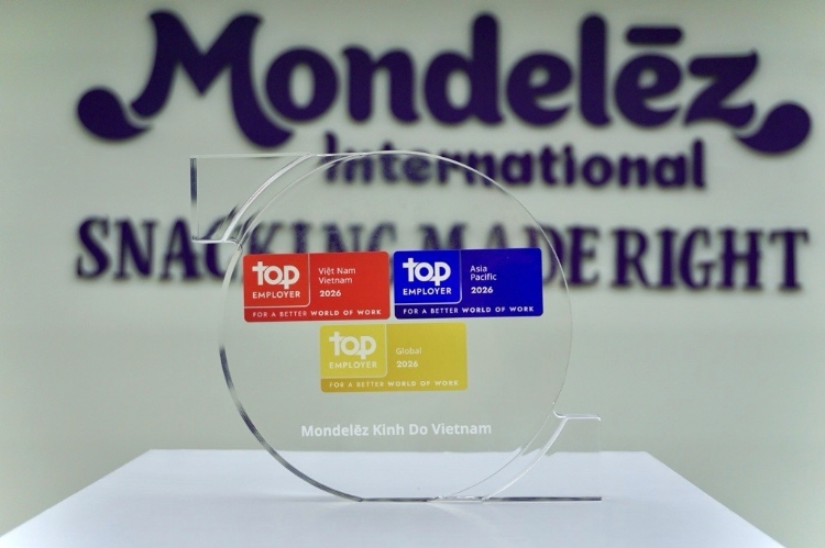 Mondelez Kinh Đô Vietnam Recognized as a Top Employer 2026 for the Second Consecutive Year for Its People Strategy
