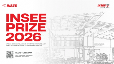 INSEE Prize 2026 officially returns: Expanding opportunities for community-driven building ideas