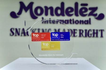 Mondelez Kinh Đô Vietnam Recognized as a Top Employer 2026 for the Second Consecutive Year for Its People Strategy