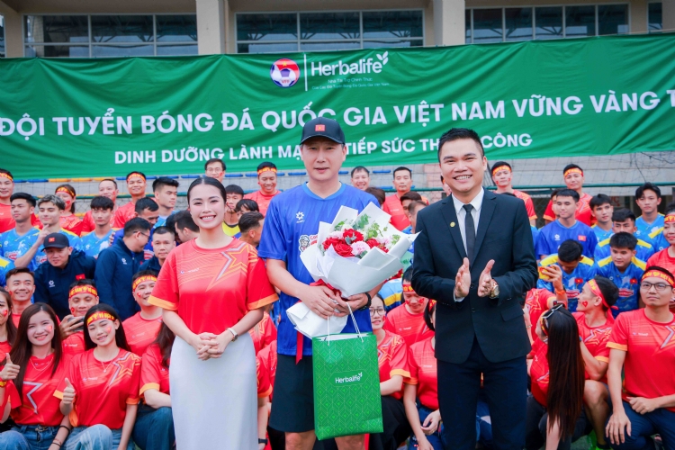 Herbalife Vietnam collaborates with the Vietnam Football Federation to support Vietnam's National Football Teams as they prepare for the new season of 2026