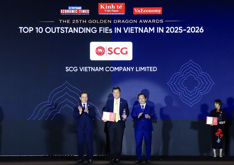 SCG celebrates five consecutive years of recognition at Vietnam’s Golden Dragon Awards