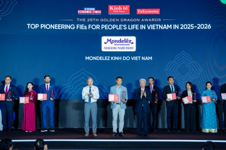 Mondelez Kinh Do Honored at Golden Dragon Awards for 4th Consecutive Year for Sustainable Development Efforts