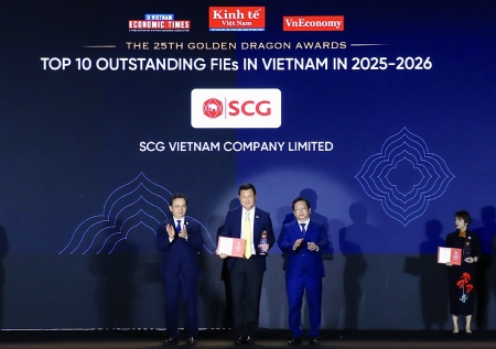 SCG celebrates five consecutive years of recognition at Vietnam’s Golden Dragon Awards