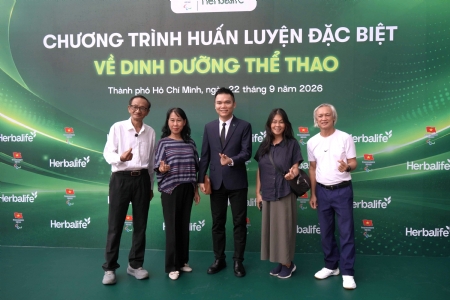 Herbalife Vietnam supported Vietnam Paralympic Committee in organizing a Sports Nutrition Training for coaches and para-athletes
