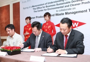 “Cleaner Production and Waste Management Training Program” in Viet Nam